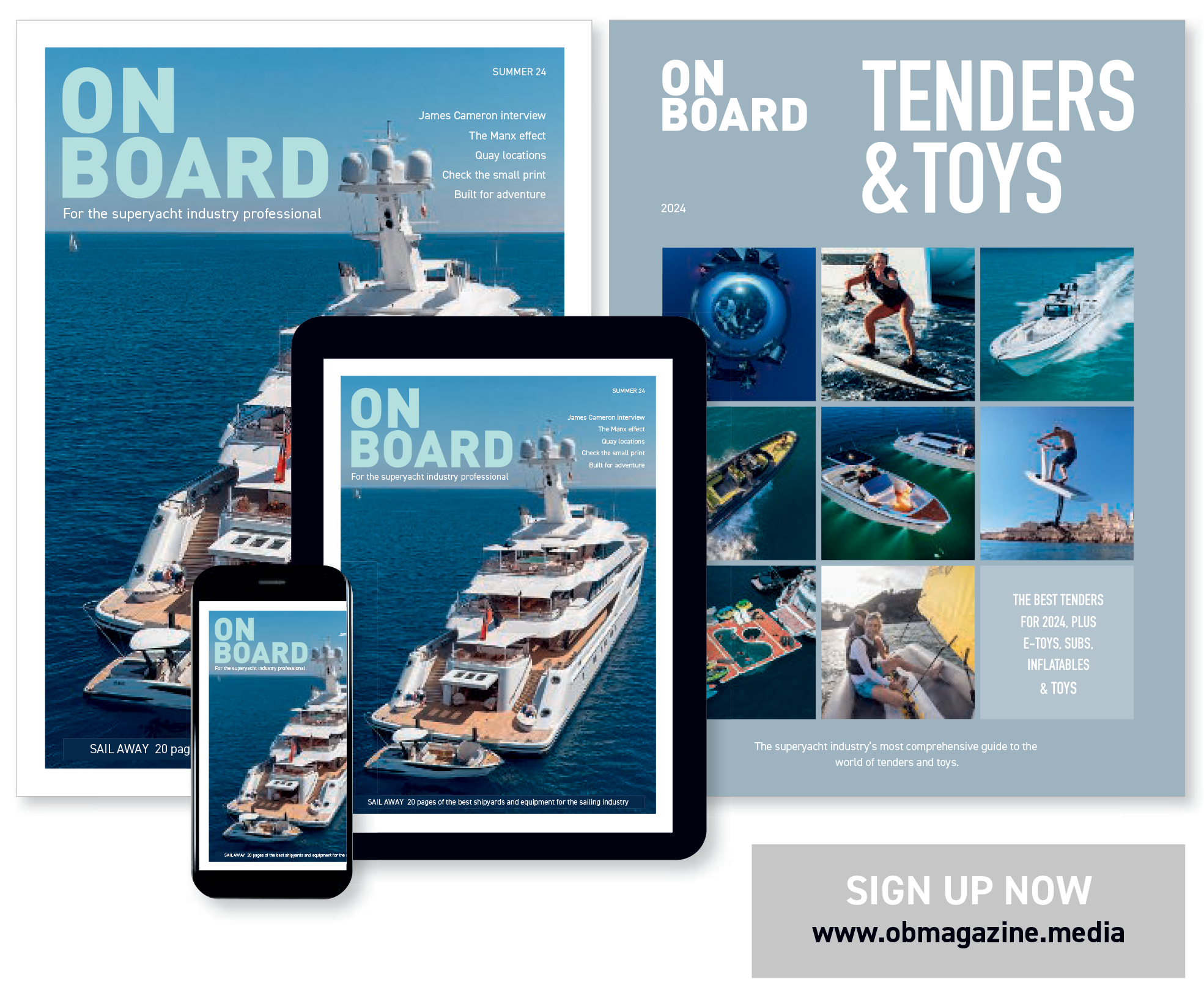 Advertising in onboard magazine superyacht professionals