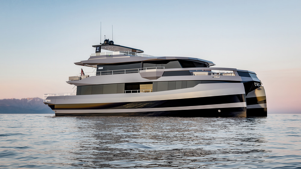 KingCat 90 power catamaran